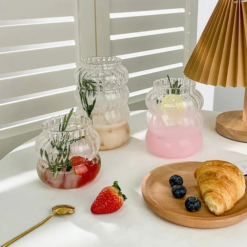INGRID| Heat-resistant Transparent Coffee Glass