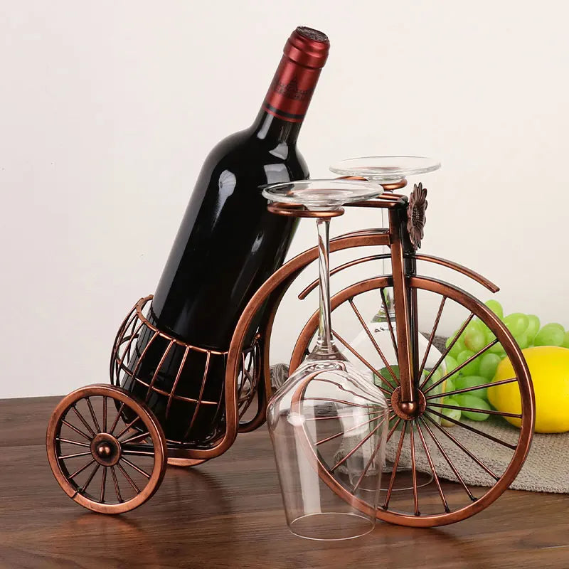 MATIN| Retro Wine&Glass Holder