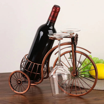 MATIN| Retro Wine&Glass Holder