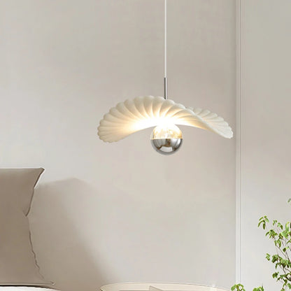 ALLK| White Chrome Chandelier