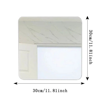 MEIDE| 4pcs Acrylic Mirror Wall Stickers