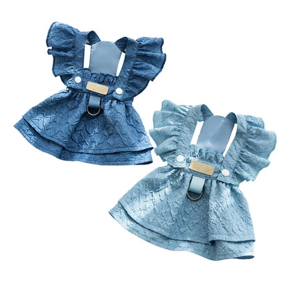 Denim Dress for Puppies