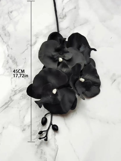 MUIJURU| Black Butterfly Orchid Artificial Flower