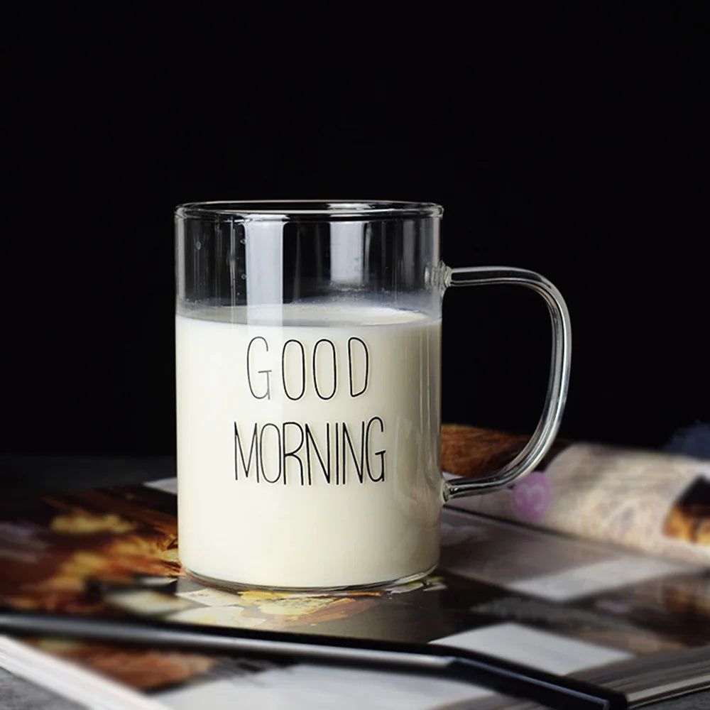 MAGNUM| Good Morning Glass Coffee Mug