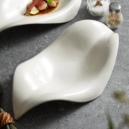 STIGM| Leafy Ceramic Plate