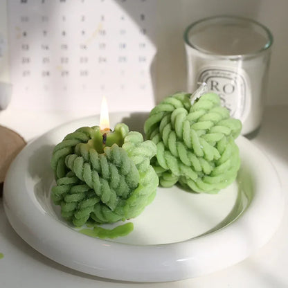 JUMMIE| Wool Ball Aromatic Candle
