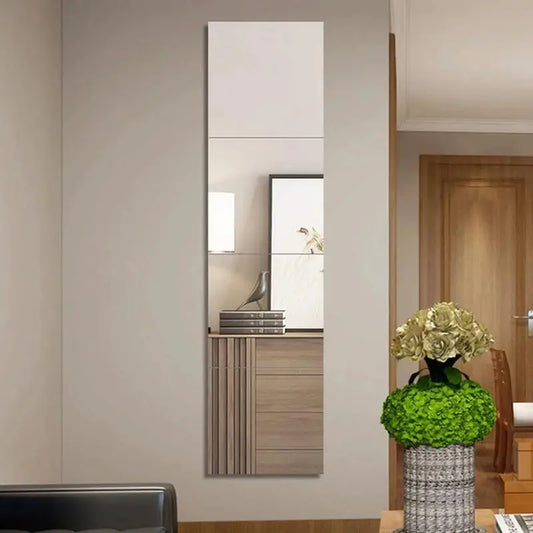 MEIDE| 4pcs Acrylic Mirror Wall Stickers