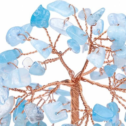 COUPRI| Amethyst Decorative Crystals Stones Tree