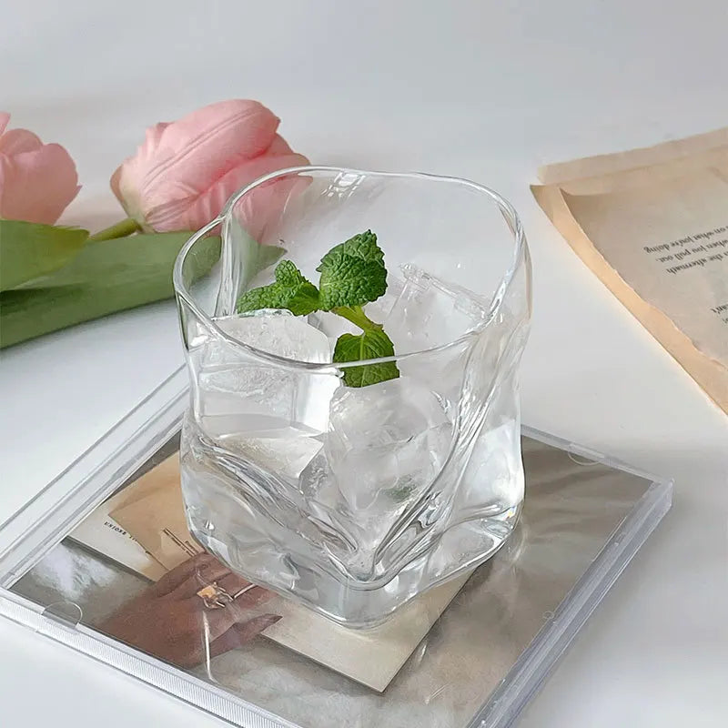 LOUP| Korean Style Twisted Glass