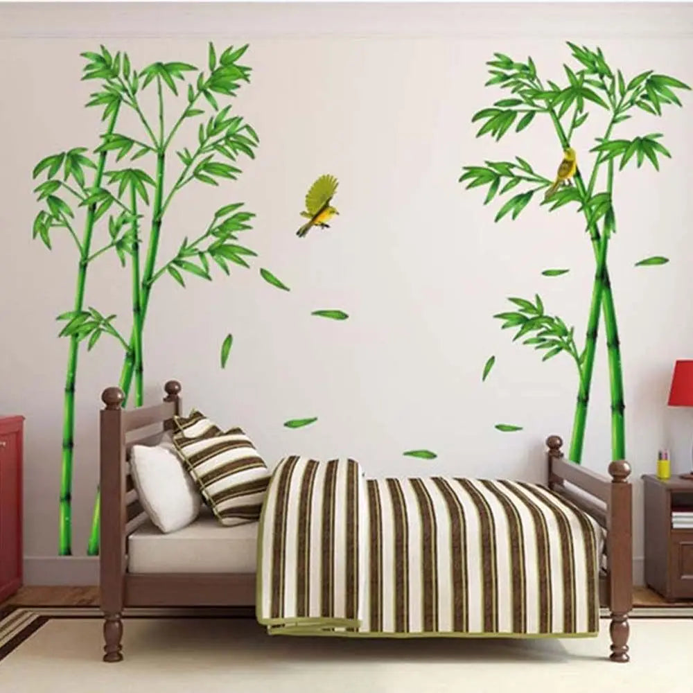 OARTU| Decorative Bamboo Plant Wall Sticker