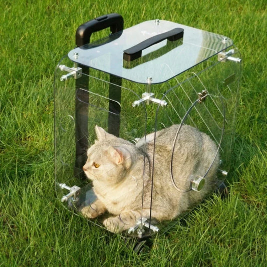 Foldable Pet Trolley Suitcase