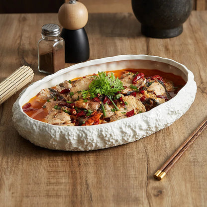 STIGM| Rock Grain Deep Steamed Fish Plate