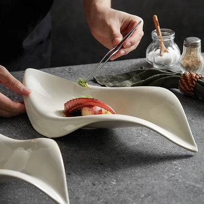 STIGM| Leafy Ceramic Plate