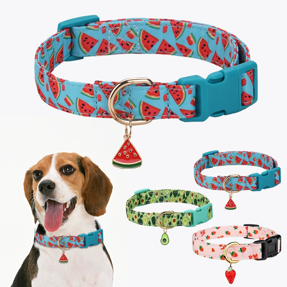 Fruit-Themed Pet Collar