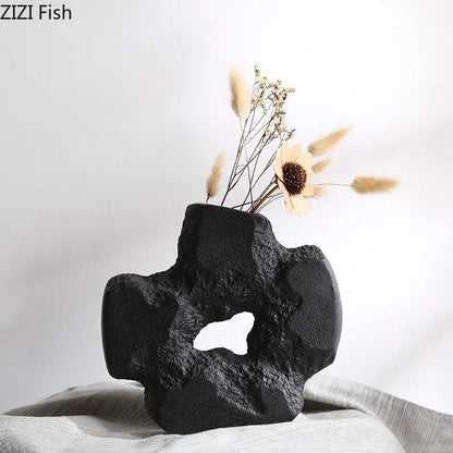 RAGTN| Ceramic Stoned Vase