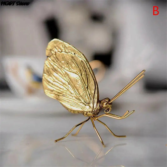 MOUSTIK| Decorative Metal Handicrafts Copper Butterfly