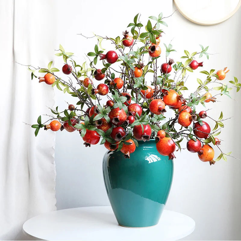 MURALD| Artificial Pomegranate Branch