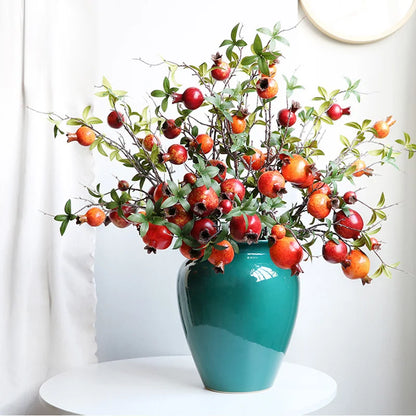 MURALD| Artificial Pomegranate Branch