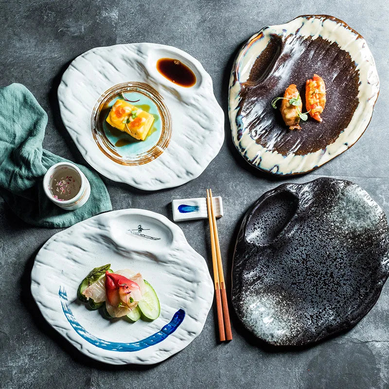 ÈLLO| Ceramic Sushi Plate