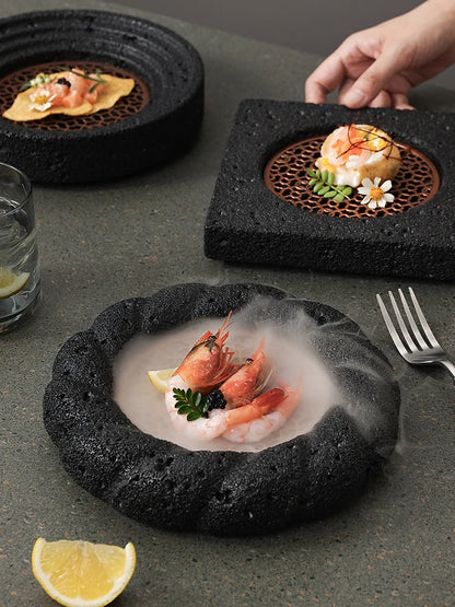 ÈLLO| Volcano Stone Plate