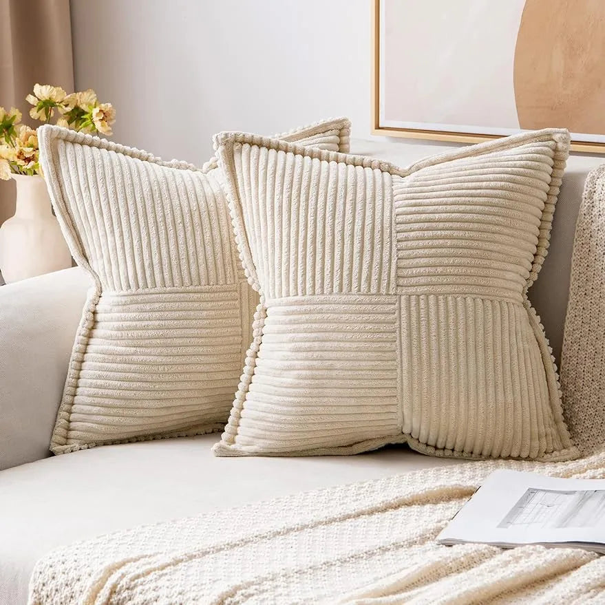 PINKETTE| Boho Striped Pillow Covers