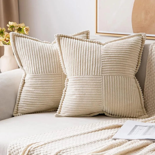 PINKETTE| Boho Striped Pillow Covers