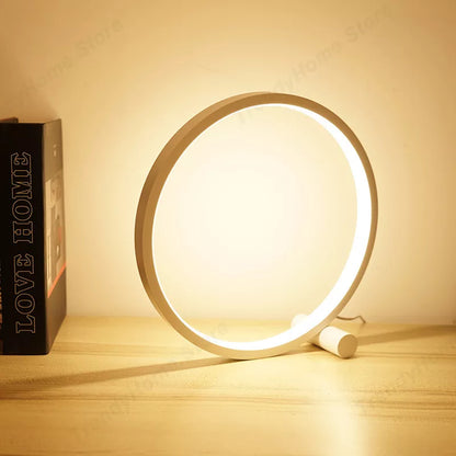 TIDI|  LED Circular Ring Table Lamp