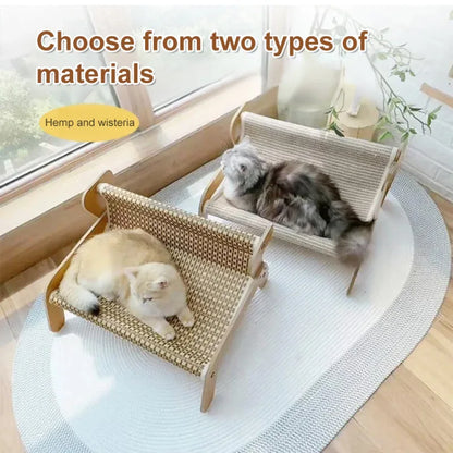 Wooden Cat Lounge Chair