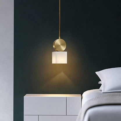MOOON| Nordic Luxury Gold Copper Marble Chandelier