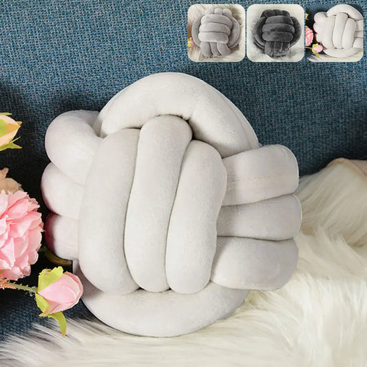 DCEMBER| Pillow Cushion Soft Knot Ball Cushion