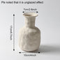 BEAFU| 1PCS White Ceramic Vase