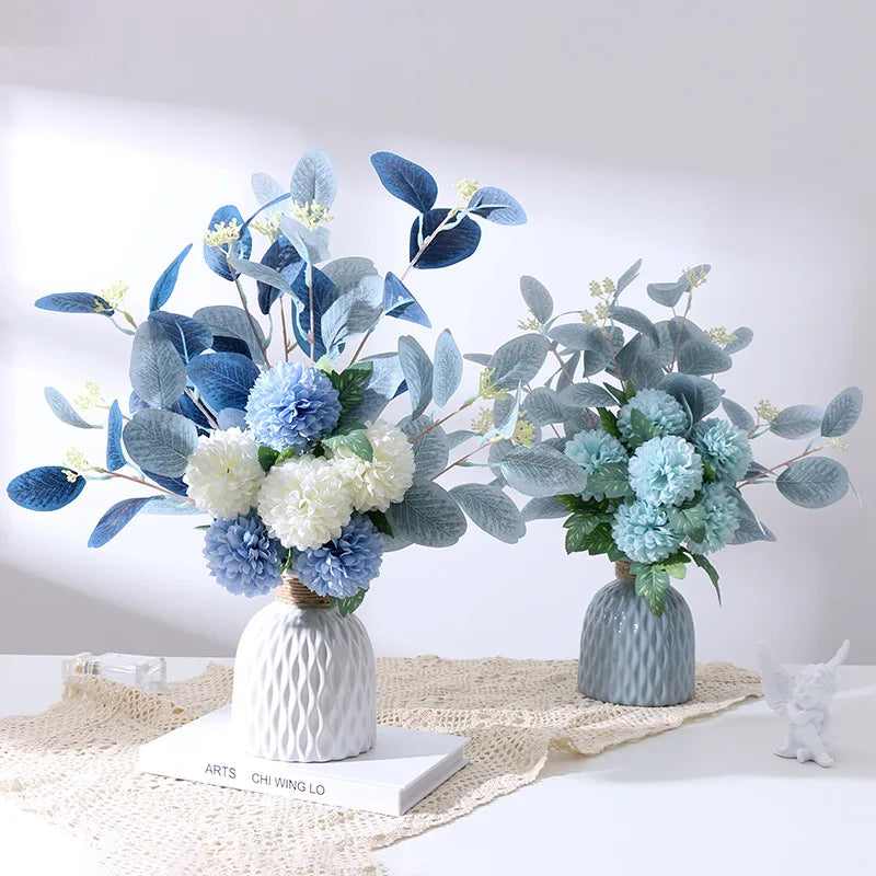 NAIIRO| Artificial Hydrangea Flowers