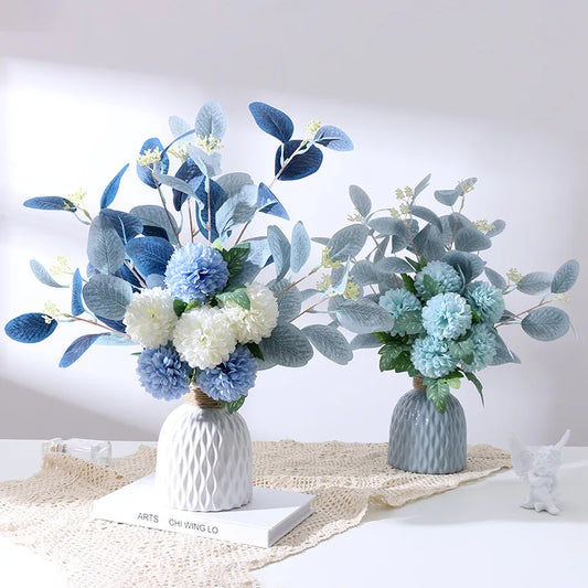 NAIIRO| Artificial Hydrangea Flowers
