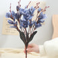 YAJIOP| 5 Forks Artificial Magnolia Flowers 