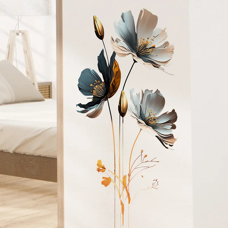 DANWGB| Floral Wall Sticker 