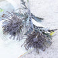 LOIUI| Artificial 2 Fork Pincushion Flowers