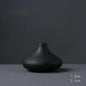 BABBO| Black Ceramic Small Vase 
