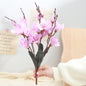 YAJIOP| 5 Forks Artificial Magnolia Flowers 