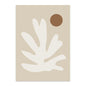 METYC| Abstract Beige Wall Poster