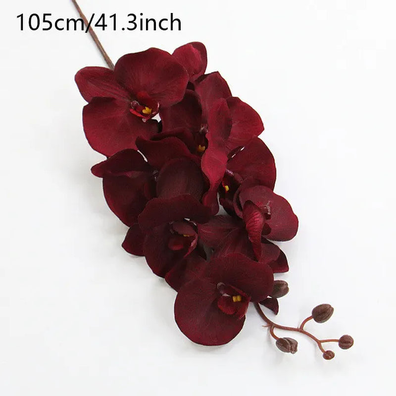 JERDBO| 8 Heads Artificial Orchid 