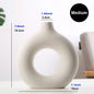 VYCC| Nordic Circular Hollow Ceramic Vase
