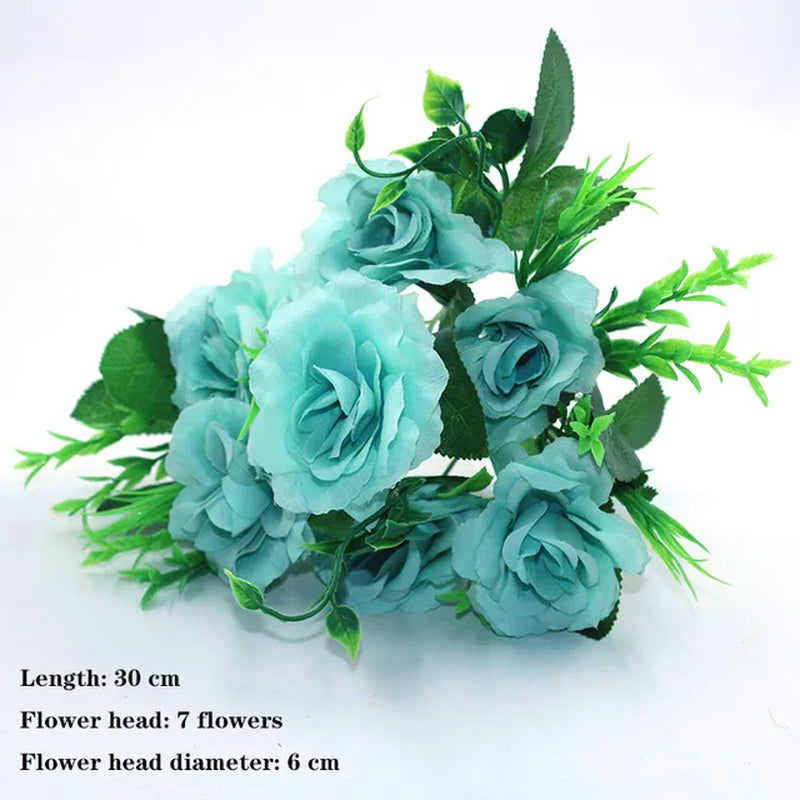 VYENNA| Artificial Blue Roses