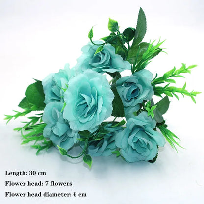 VYENNA| Artificial Blue Roses